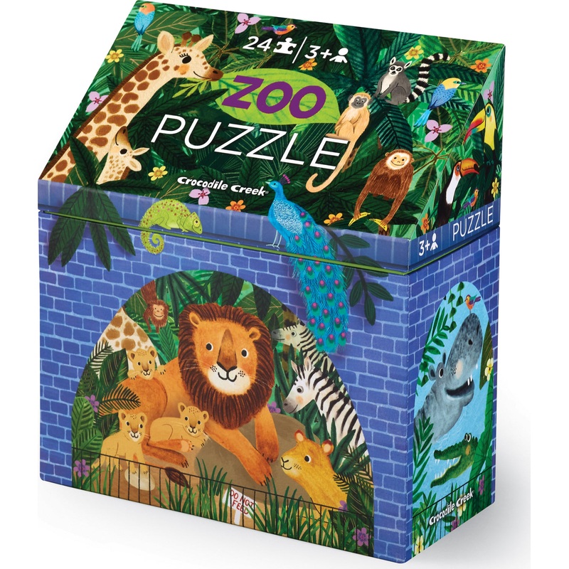24 Pc Zoo Puzzle