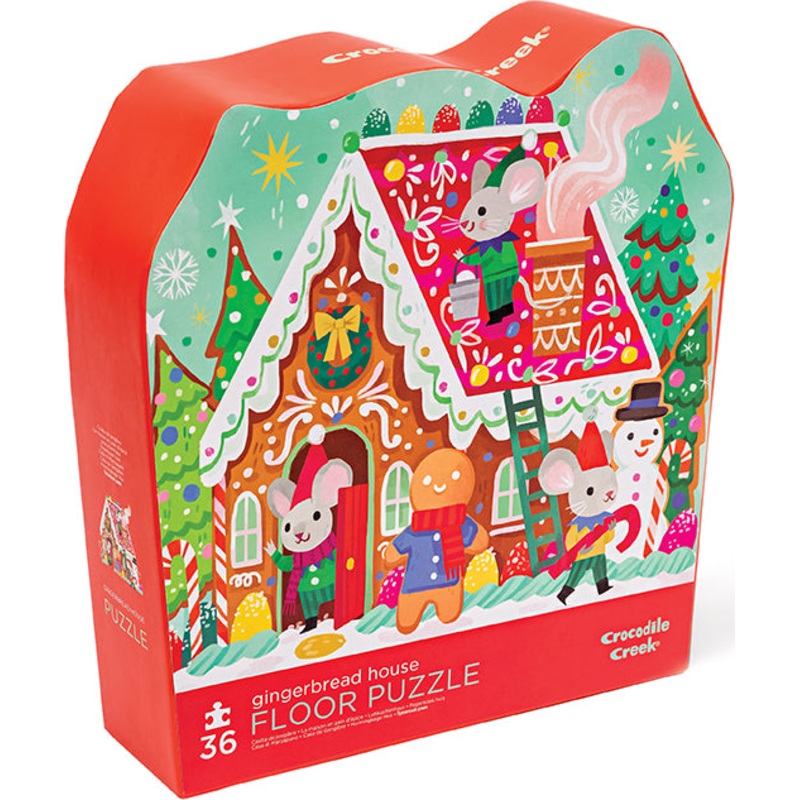 36 – pc Puzzle  – Gingerbread House