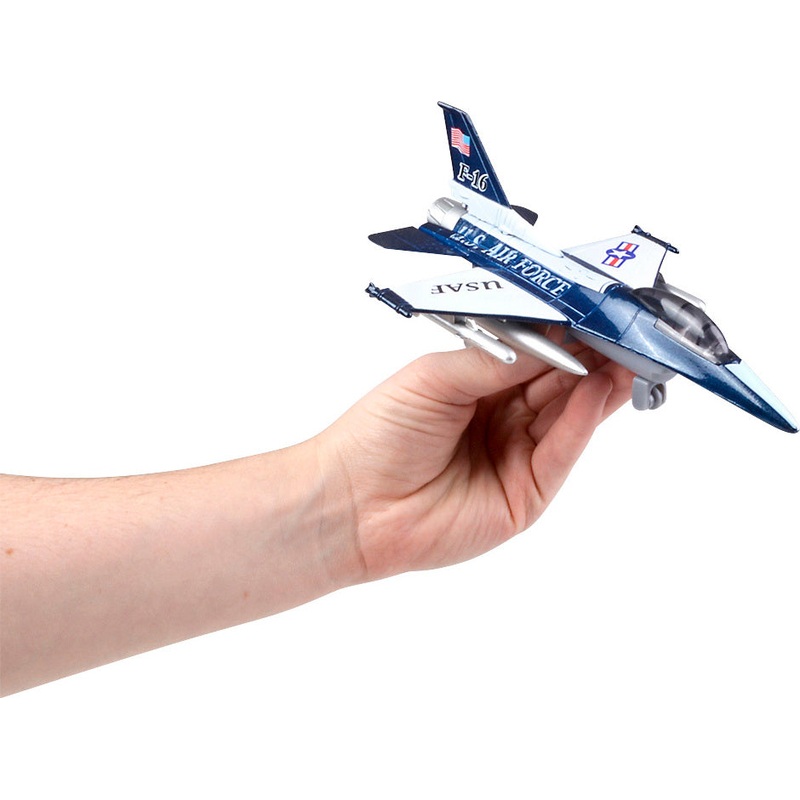 7 F-16 Die-cast Jet