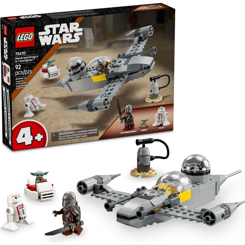 LEGO Star Wars: Mando and Grogu’s N-1 Starfighter