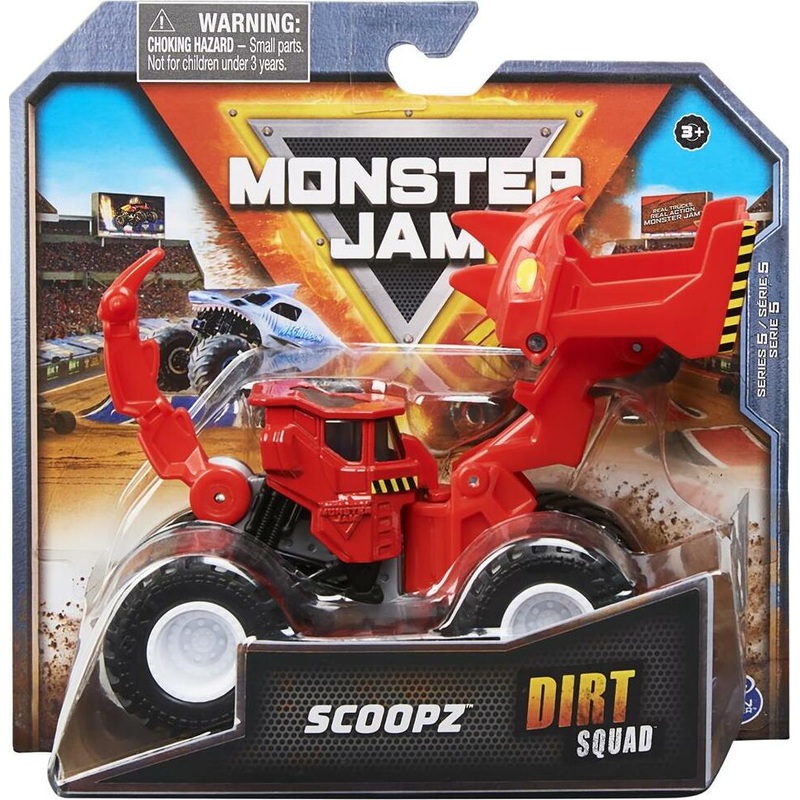 Monster Jam: 1:64 Scale Die-Cast Dirt Squad (assorted styles)