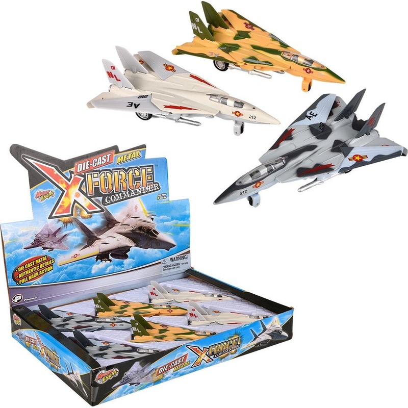 7 ‘Die-Cast Pull Back F-14 Tomcat
