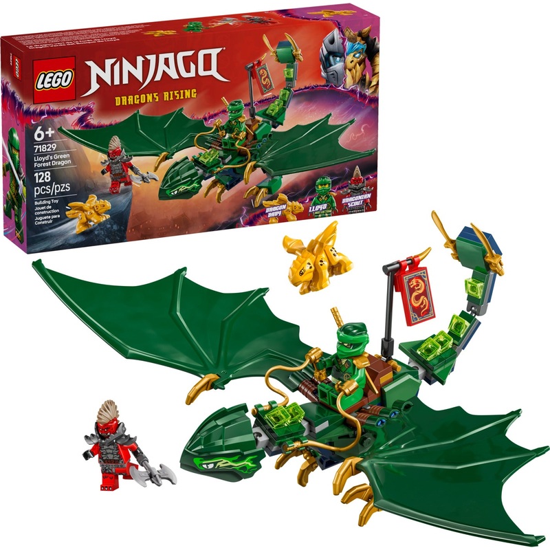 LEGO Ninjago: Lloyd’s Green Forest Dragon