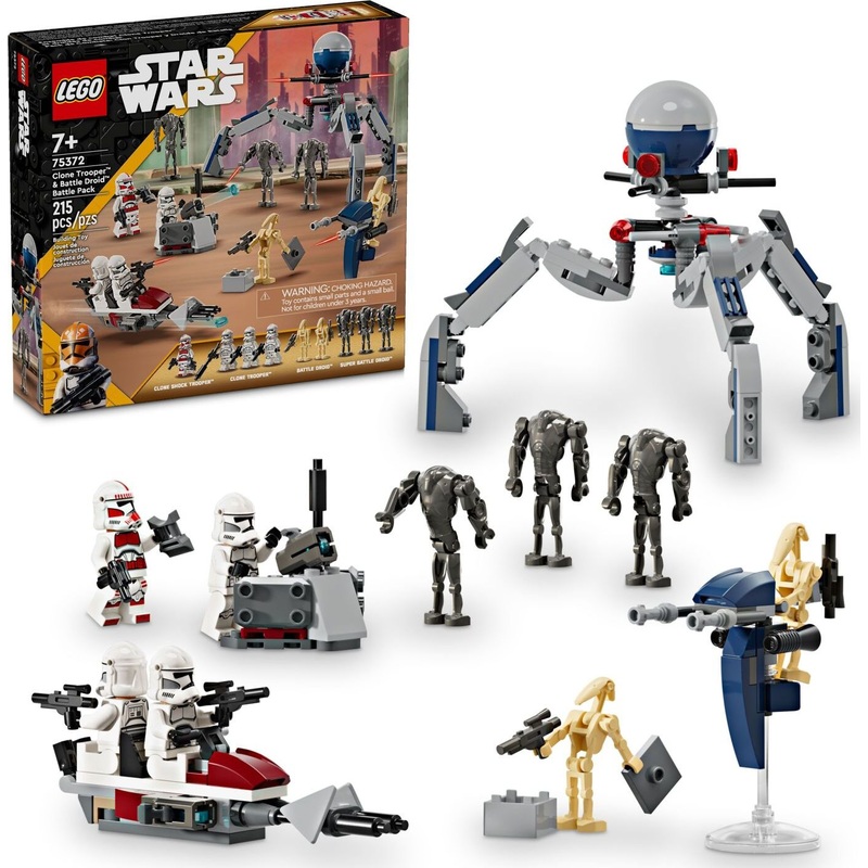 LEGO StarWars Clone Trooper & Battle Droid Battle Pack