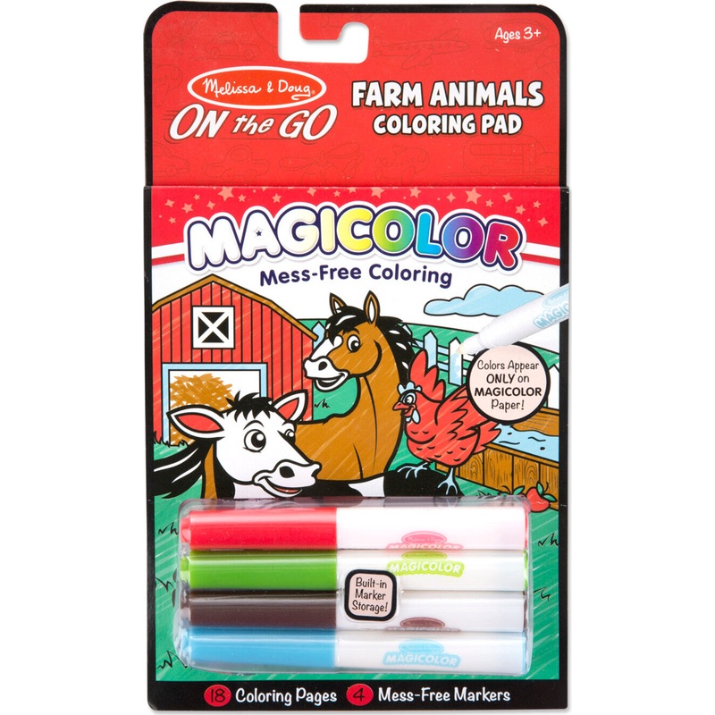 Magicolor – On the Go – Farm Animals Coloring Pad