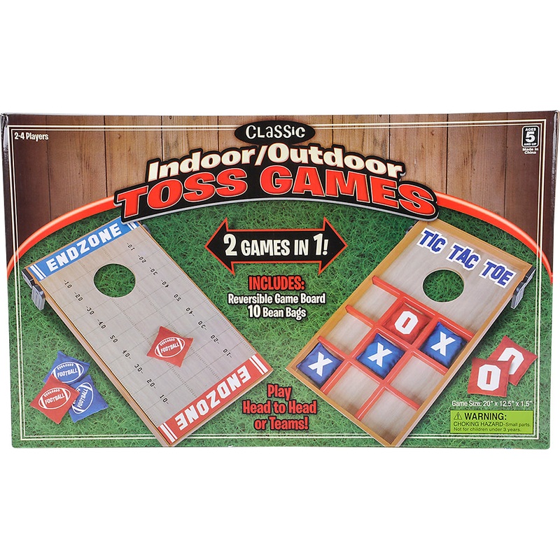 Wooden Toss Game 2 In 1