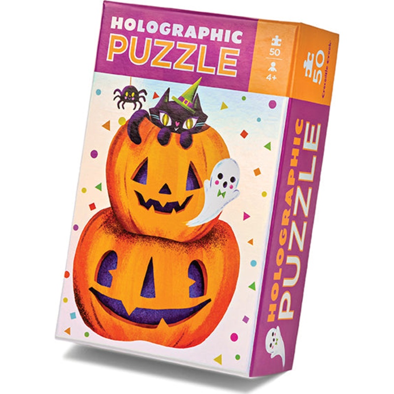 50 Pc Holographic – Pumpkin