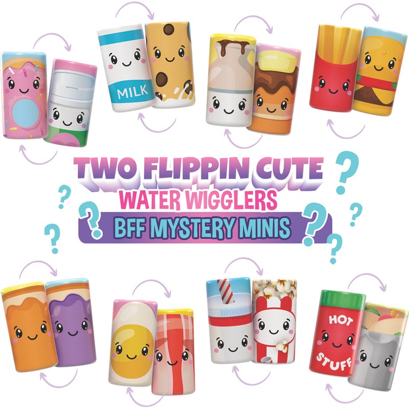 TWO FLIPPIN CUTE WATER WIGGLERS – BFF MYSTERY MINI
