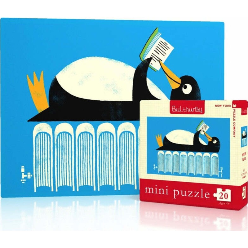 Winter Reads Mini Mini Puzzle (20 Pc)