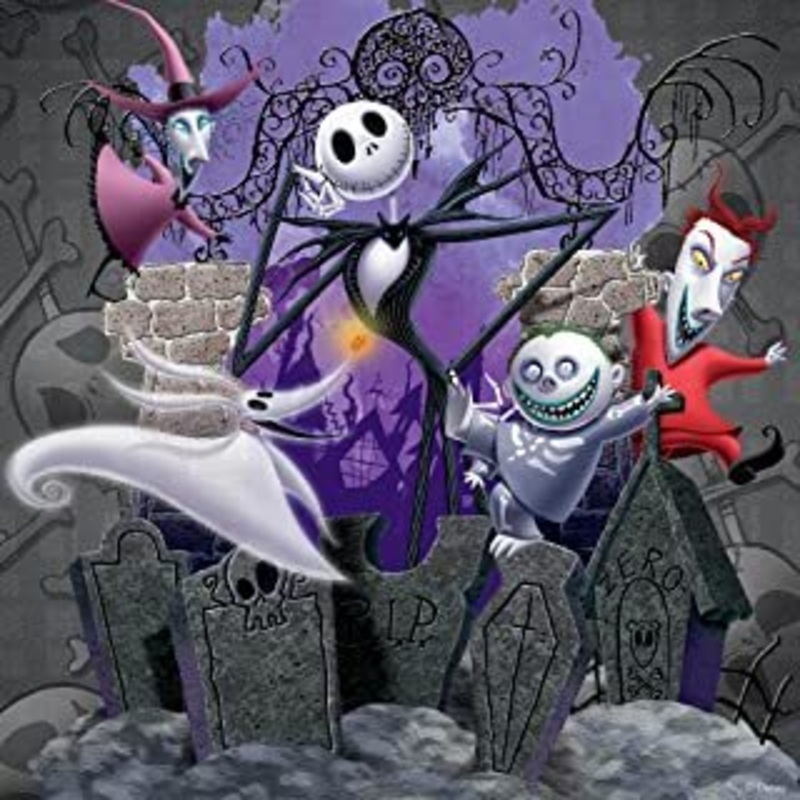 300 pc Nightmare Before Christmas Oogie Boogie Bash