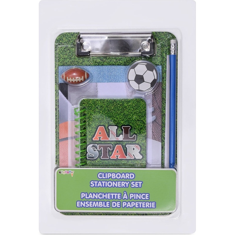 All Star Clipboard Stationery Set