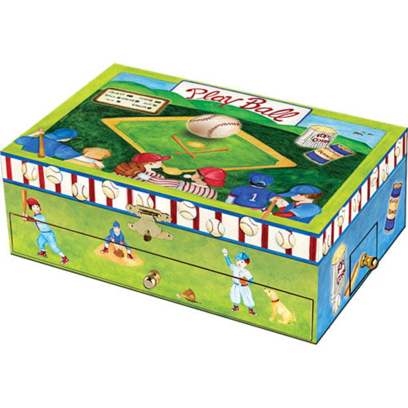 Baseball Music Box