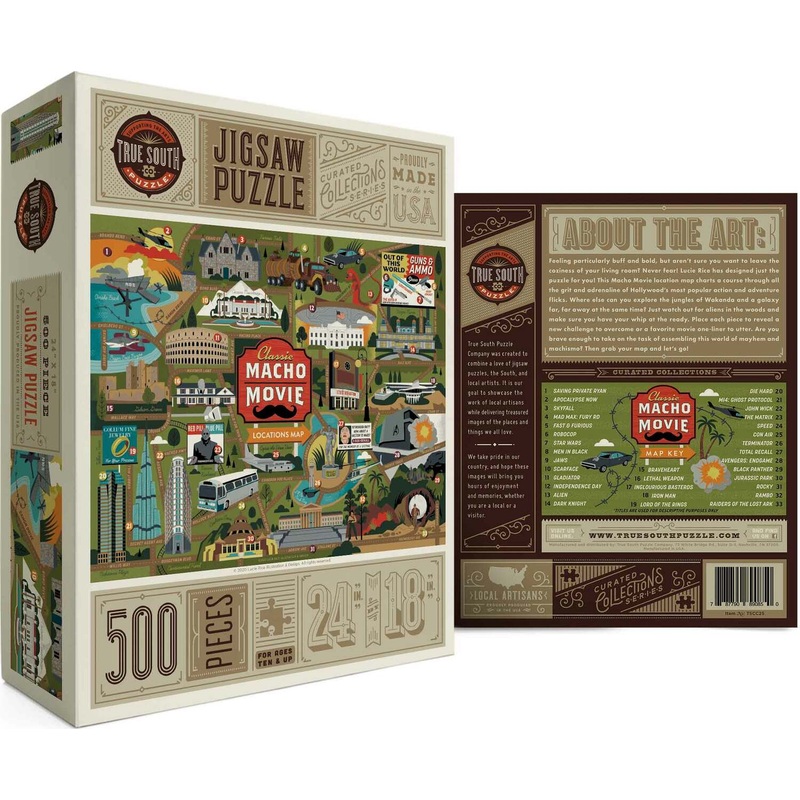Macho Movies-500 Piece