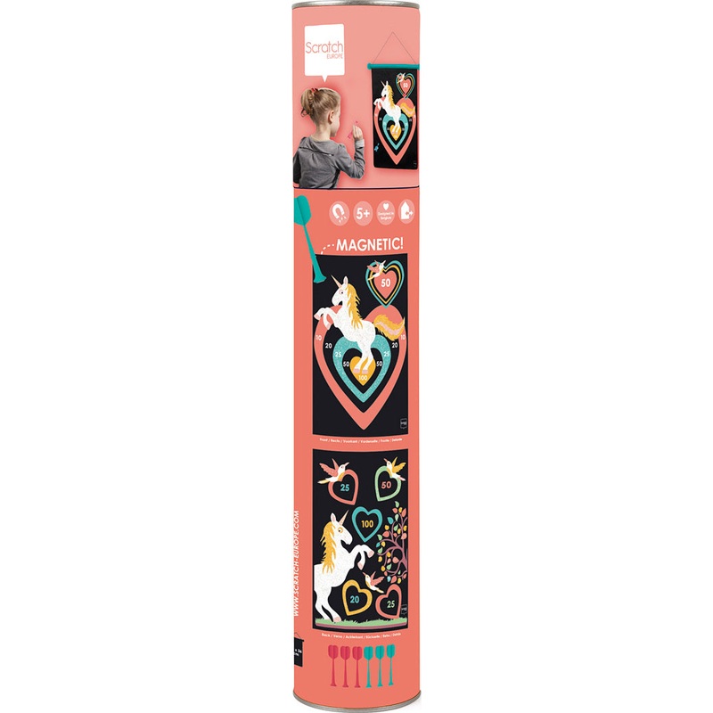 Magnetic Darts Unicorn Glitter Large