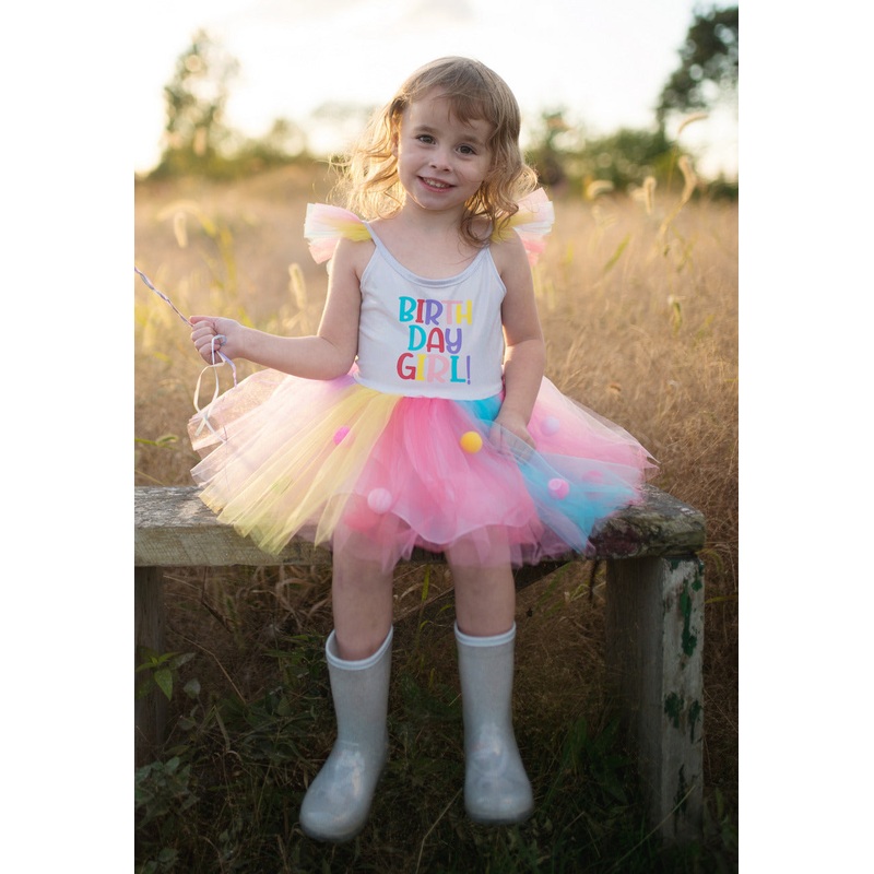 Birthday Girl Dress & Headband