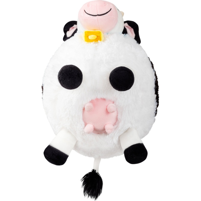 Mini Squishable Black & White Cow