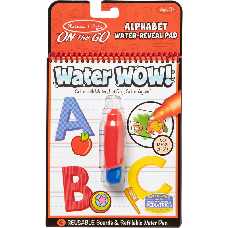 Water Wow! Alphabet – On the Go Travel Activity