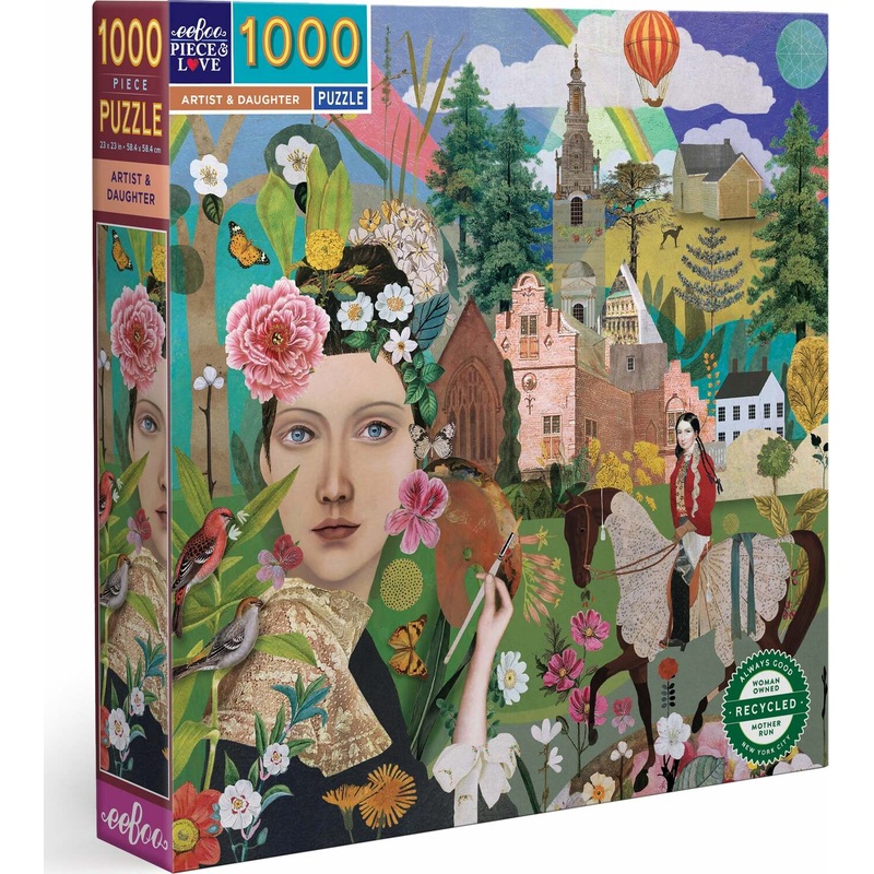 Artist & Daughter 1000 Piece Puzzle