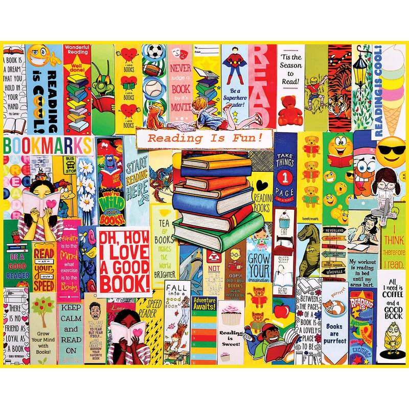 Bookmarks 2 – 1000 Piece Jigsaw Puzzle