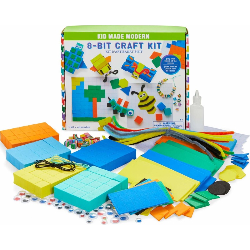 Kid Made Modern 8-Bit Craft Kit
