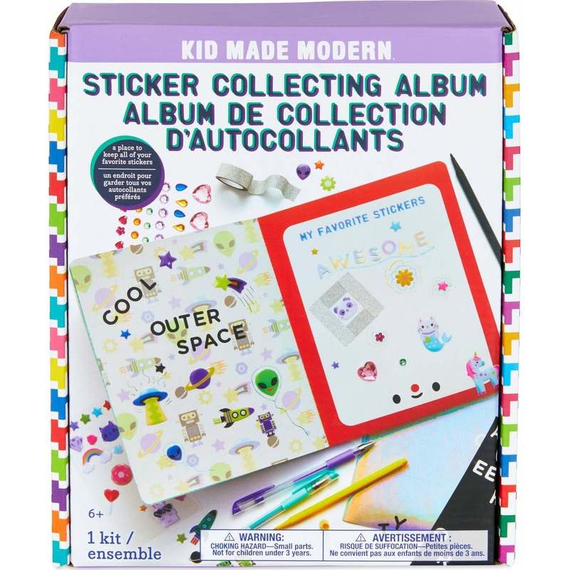 Kid Made Modern Sticker Collecting Album