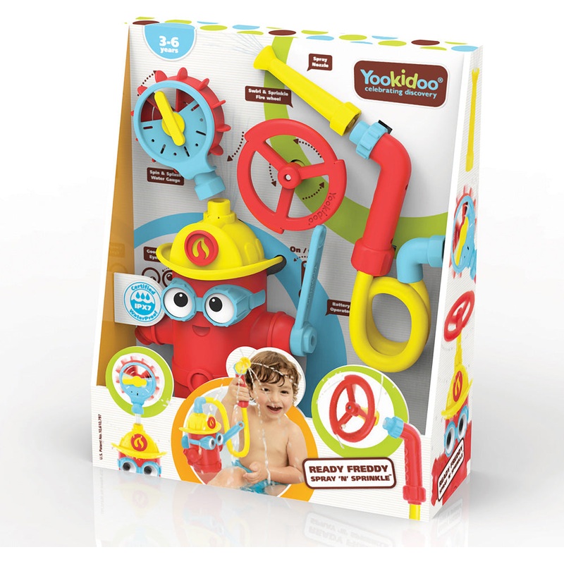 Yookidoo Ready Freddy Spray ‘N’ Sprinkle