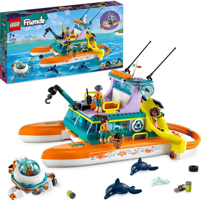 LEGO Friends Sea Rescue Boat Toy Playset