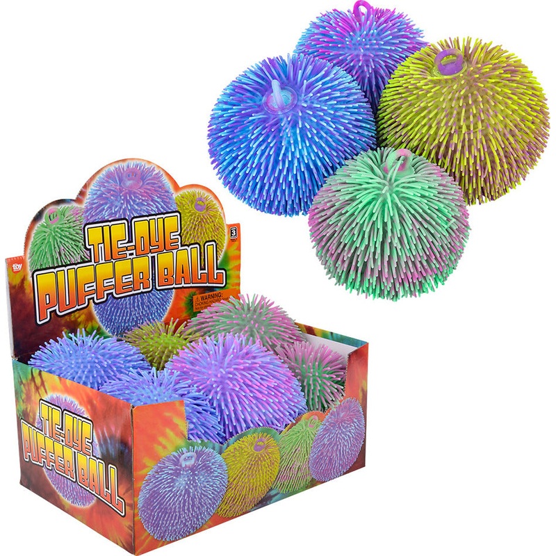 9 Tie-dye Puffer Ball
