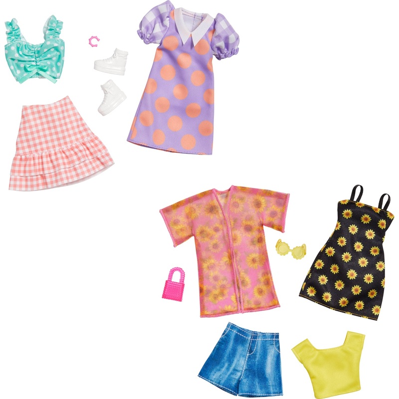 Barbie doll accessory Doll clothes set (assorted)