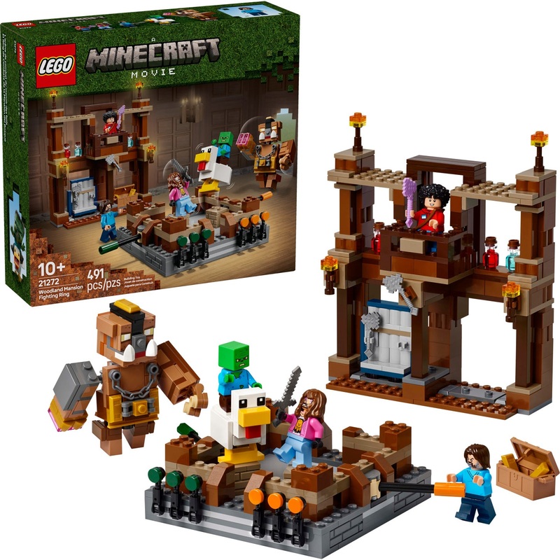 LEGO Minecraft: Woodland Mansion Fighting Ring