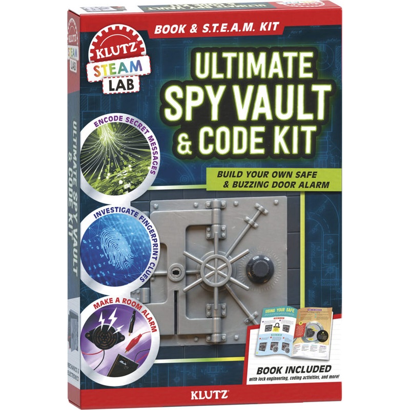 Maker Lab: Ultimate Spy Vault and Code Kit