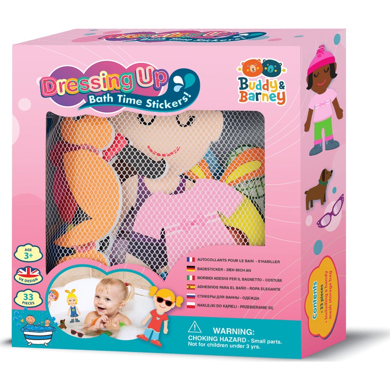 Bath Time Stickers Dressing Up