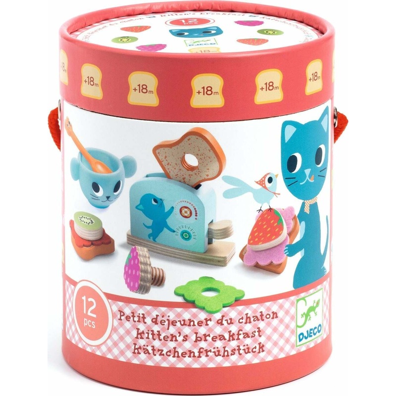 Kitten’s Breakfast Play Set