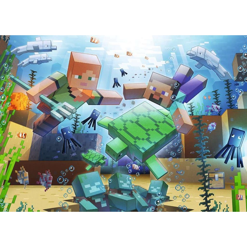 Minecraft Mosaic (1000 Piece Puzzle)