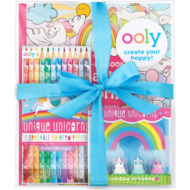 Unique Unicorn Erasable Coloring Giftables Pack