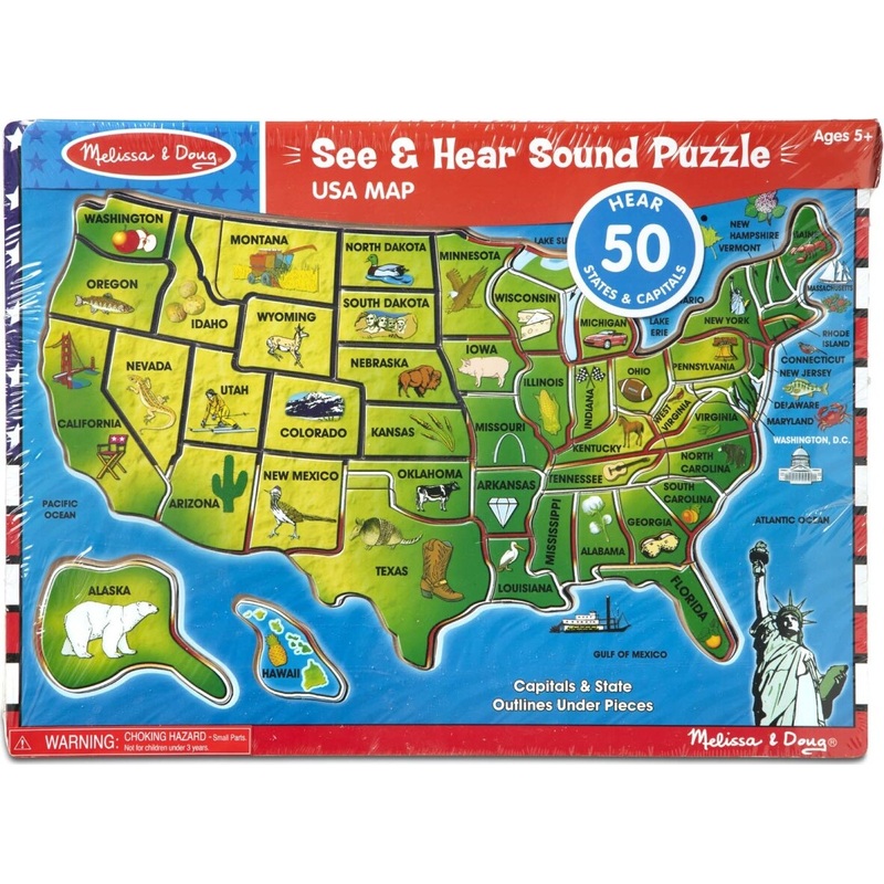 United States of America Sound Puzzle – 40 Pieces