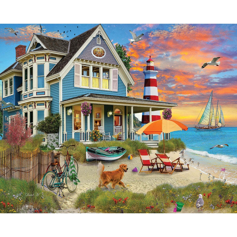 Beach Sunset – 1000 Piece Jigsaw Puzzle