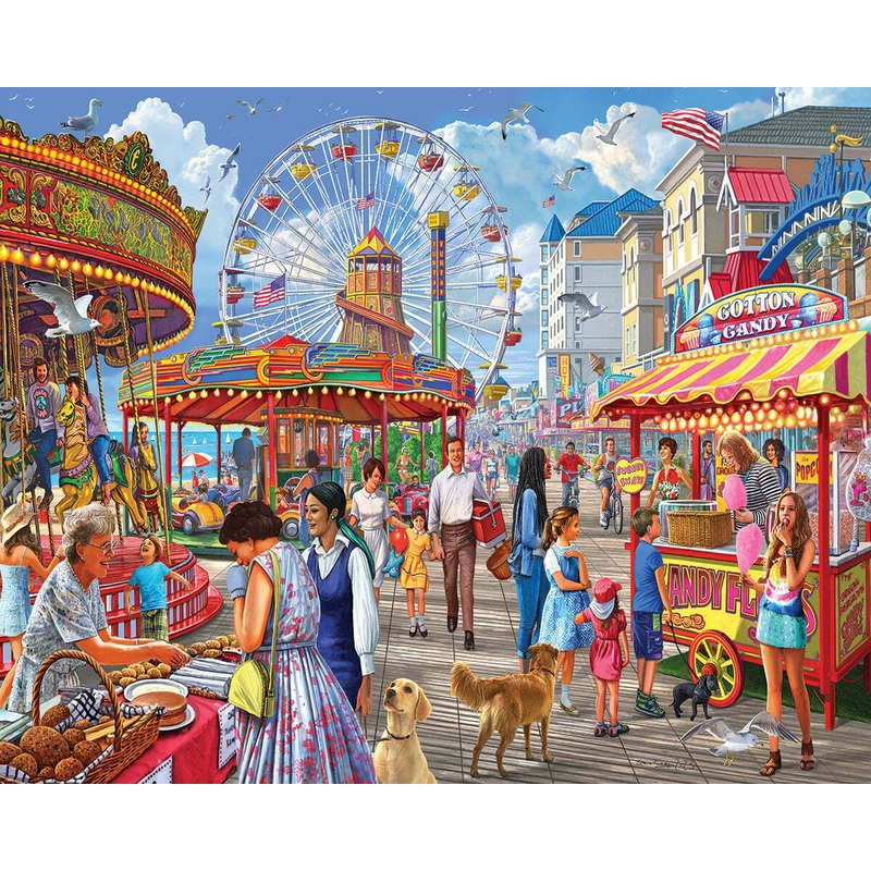 Boardwalk – 1000 Piece Jigsaws Puzzle