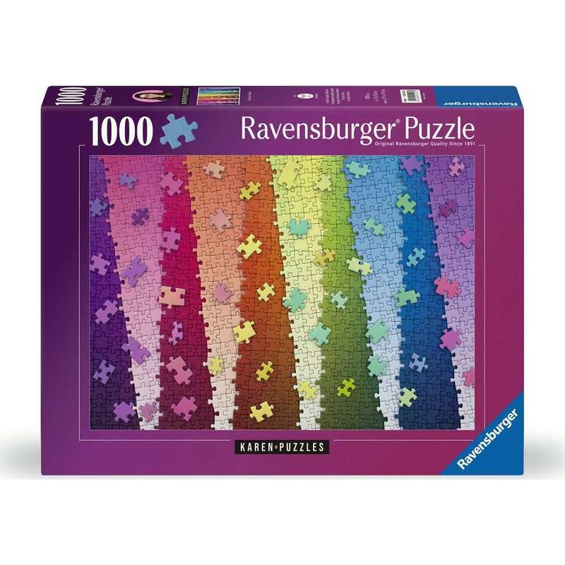 Karen Puzzles: Colors on Colors (1000 Piece Puzzle)