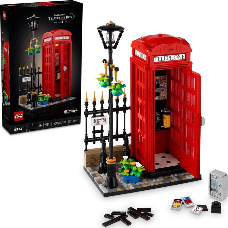 LEGO Ideas: Red London Telephone Box