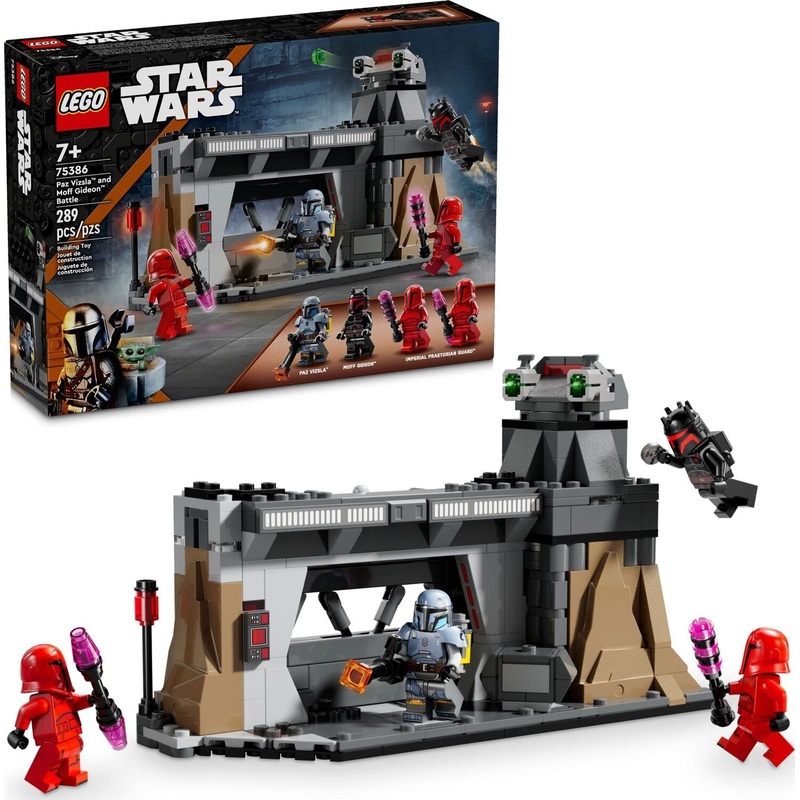 LEGO Star Wars: Paz Vizsla and Moff Gideon Battle