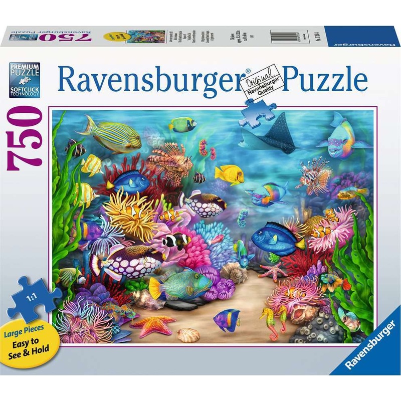 Tropical Reef Life (750 pc Large Format)