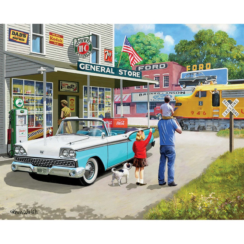 American Classics – 1000 Piece – White Mountain Puzzles
