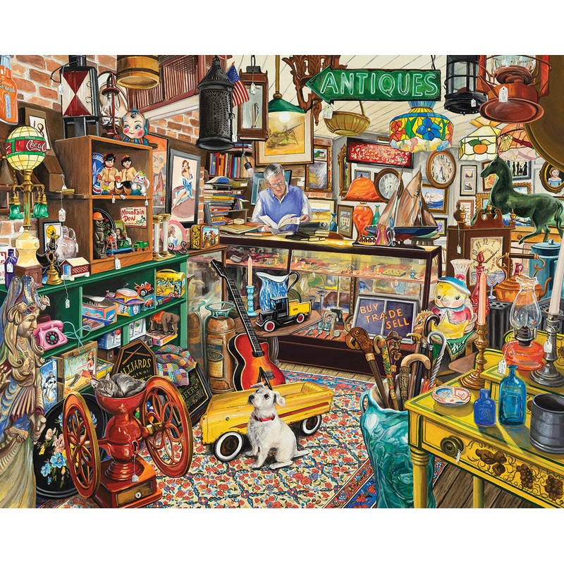 Antique Store – 1000 Piece – White Mountain Puzzles