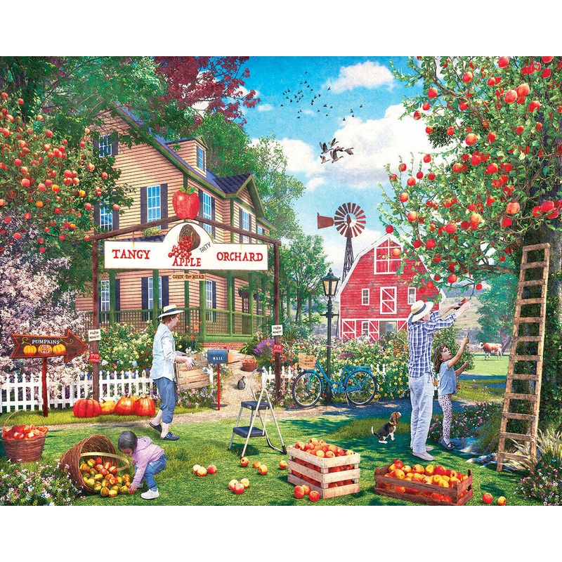 Apple Picking – 1000 Piece Jigsaw Puzzle
