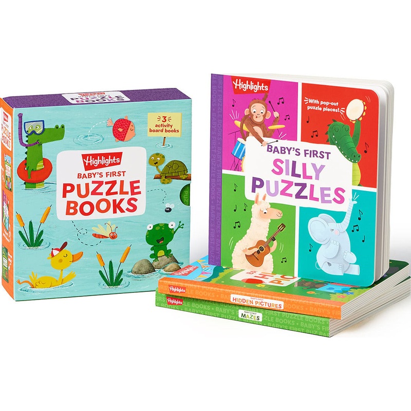 Babys First Puzzle Books