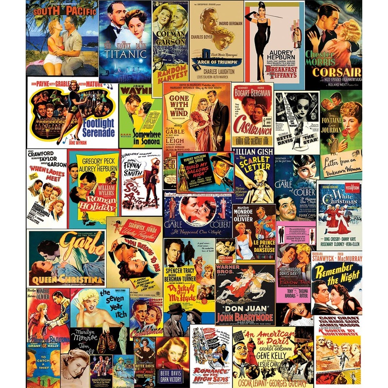Movie Classics – 300 Piece – White Mountain Puzzles