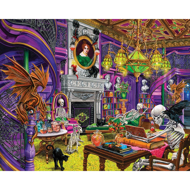 Mr. Bones – Seek and Find – 1000 Piece Jigsaw Puzzle