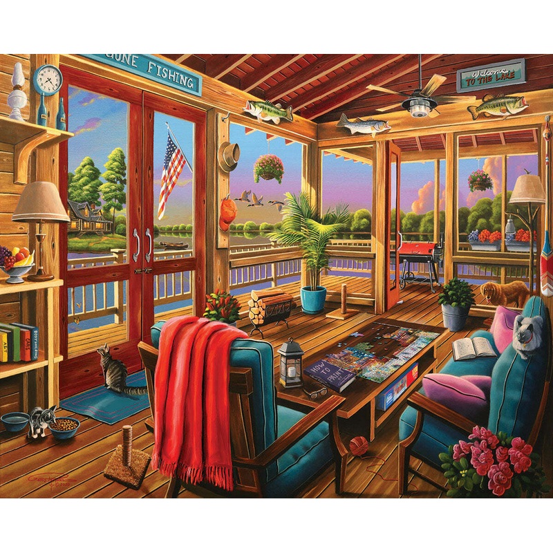 Welcome To The Lake – 1000 Piece Jigsaw Puzzle