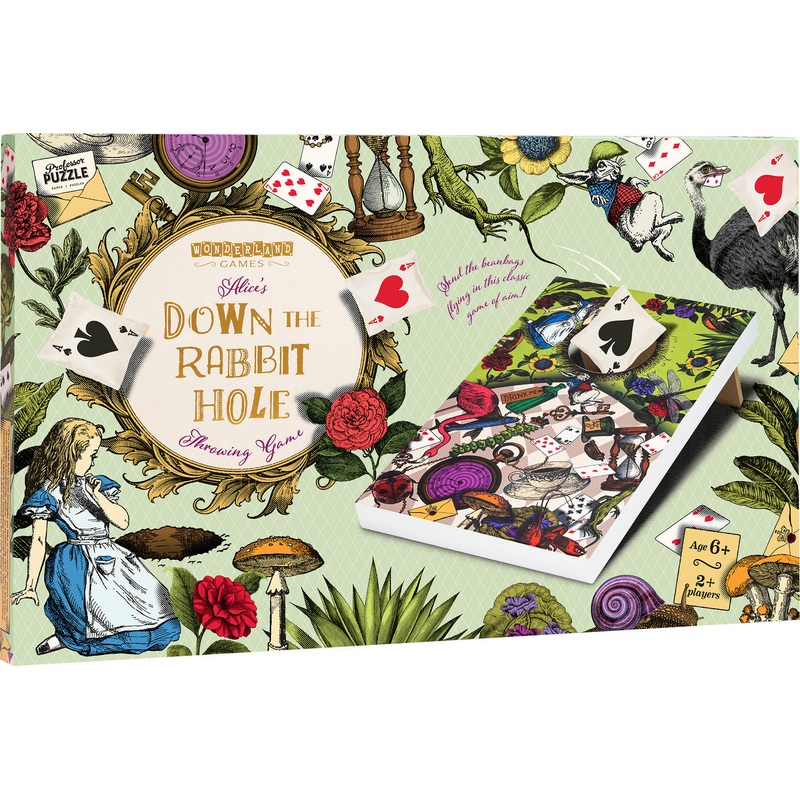 Alice’s Down the Rabbit Hole Throwing Game